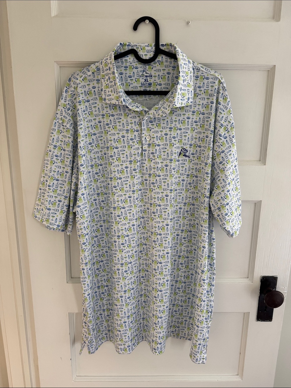 Rhoback performance golf polo